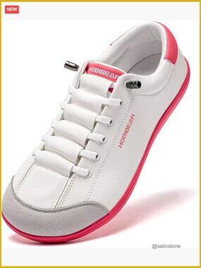 Leather Barefoot Shoes Lightweight Wide Toe Box Zero Drop Slip-on Women